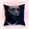 Popular Game Hank and Connor Pillow Covers Cartoon Sofa Decorative Home Double-sided Printing Short Plush Cute Cushion Cover