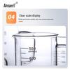 Anserui Graduated Glass Beaker with Handle (2-Pack)