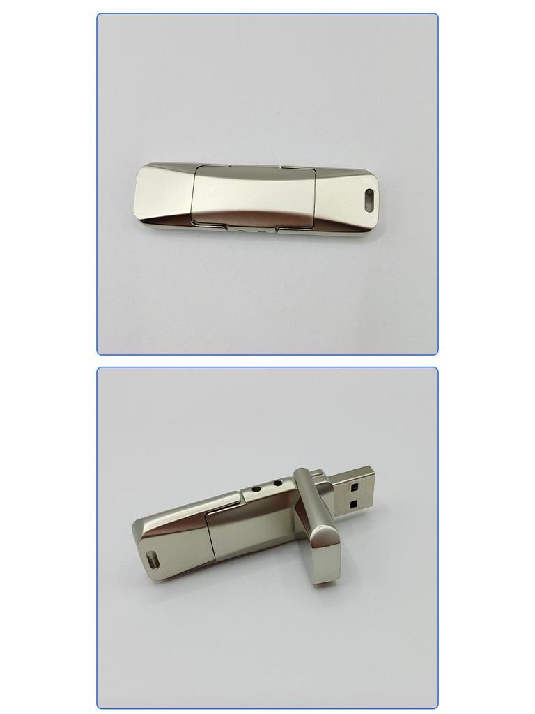 64GB Dual Interface USB 3.0 Type-C Metal High-Speed Supercar Flash Drive
