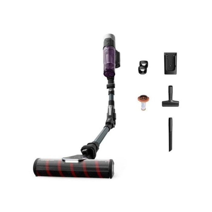 Cordless Vacuum Cleaner Rowenta X-Force Flex 9.60 RH2048WO 100AW Washable Filter Battery Life 45min