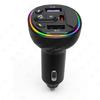 Car Bluetooth Charger & FM Transmitter with MP3, Lossless Calls, and Fast Charging
