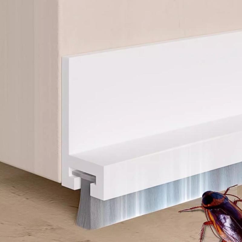 Strong Flexible TPE Material Door Bottom Seal Resistant To Wear & Tear 30/52mm for Long Service Quiet Home Environment