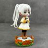 Cute Q Version Frieren & Fern Anime Figure Magic Girl Standing Figurine Decor Model