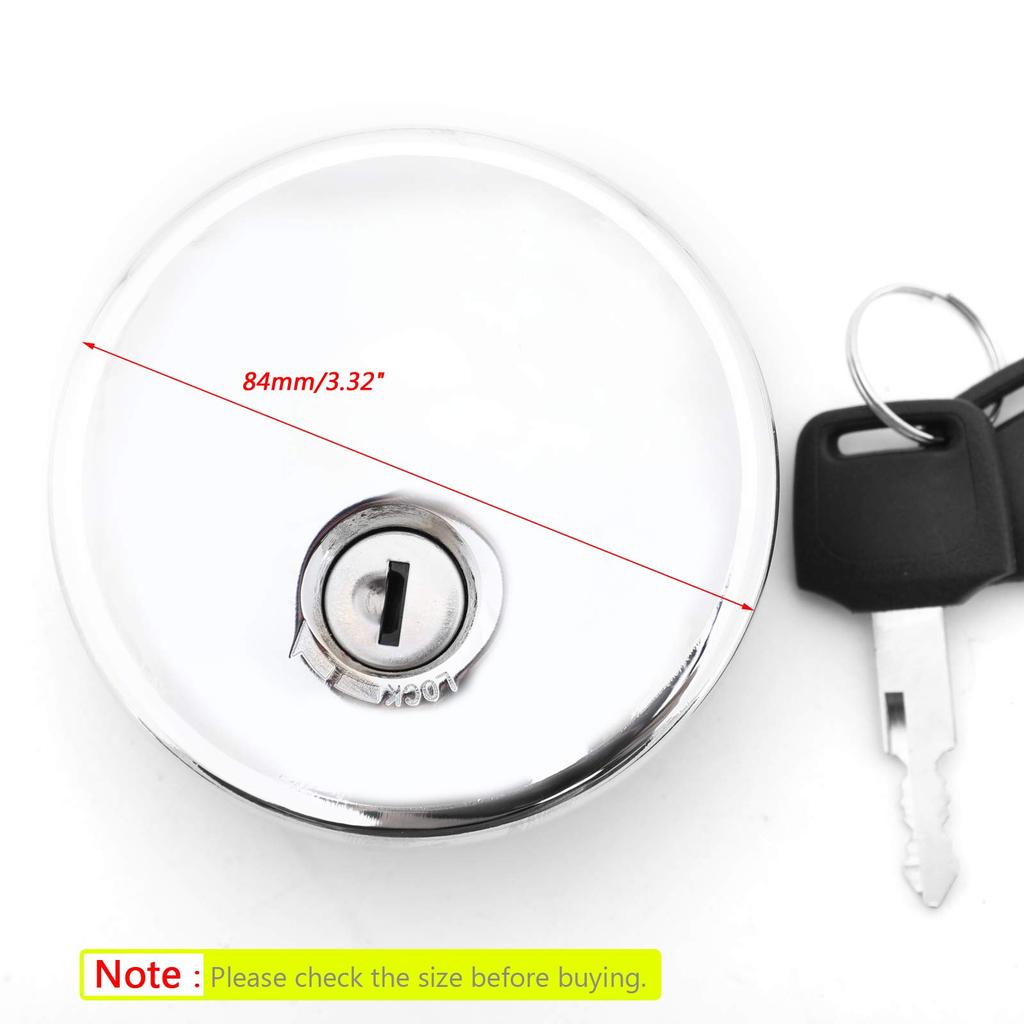 Artudatech Tank Cap Motorcycle Gas Tank Cap Fuel Gas Tank Cap for Kawasaki VN