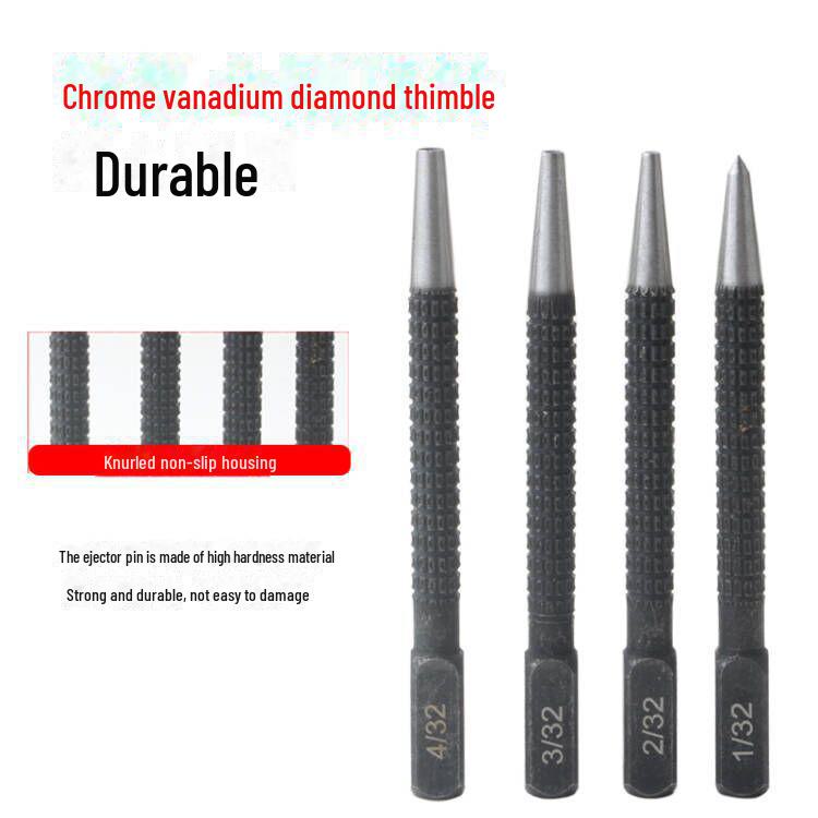 Hochpräzises manuelles Bohrortungswerkzeug: Gehärteter Körner für genaue Positionierung