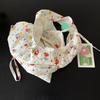 Ins Style Fresh Artistic Flower Bag Thin Cotton Cloth Three-color Small Floral Shoulder Canvas Vest