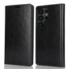 For Samsung Galaxy S25 Ultra Case Crazy Horse Texture Split Leather Wallet Phone Cover