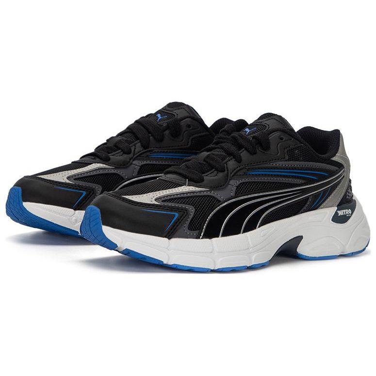 Puma Teveris Nitro Noughties Casual Low-Top Sneakers Unisex Sneakers Black Silver 388920-02