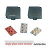 Single-Phase 220V Motor Terminal Block with Protective Plastic Junction Box