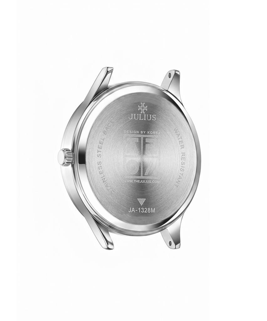 Jyullieoseu Ja-1328 Classic Round Men'S Metal Wristwatch