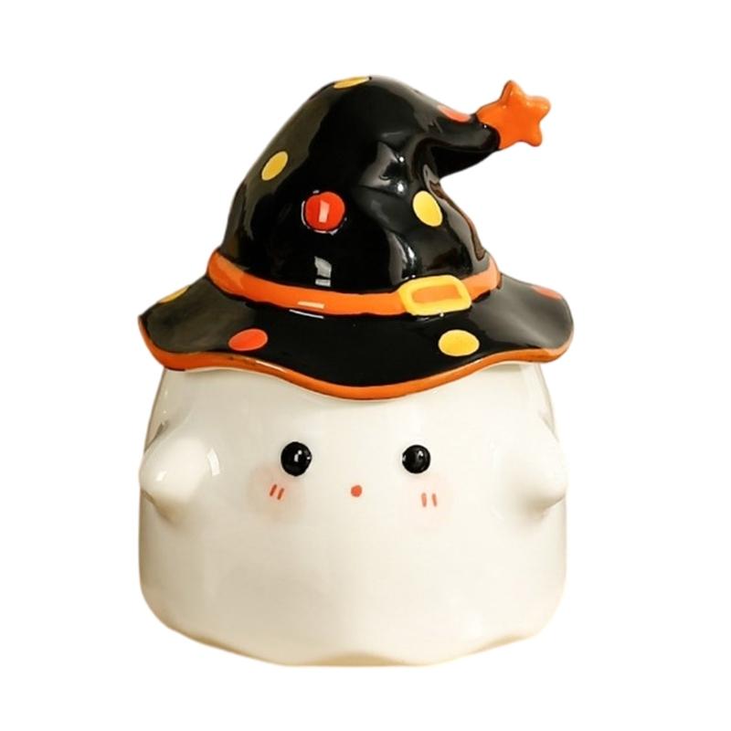 Lovely Ceramic Coffee Mug 350ml Cartoon Halloween Teas Cups Unique Porcelains Lattes Cups Christmas Birthday Gift