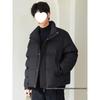 Thickened Stand-Up Collar Men's Down Jacket - 2024 Autumn/Winter Warm Casual Bread Coat
