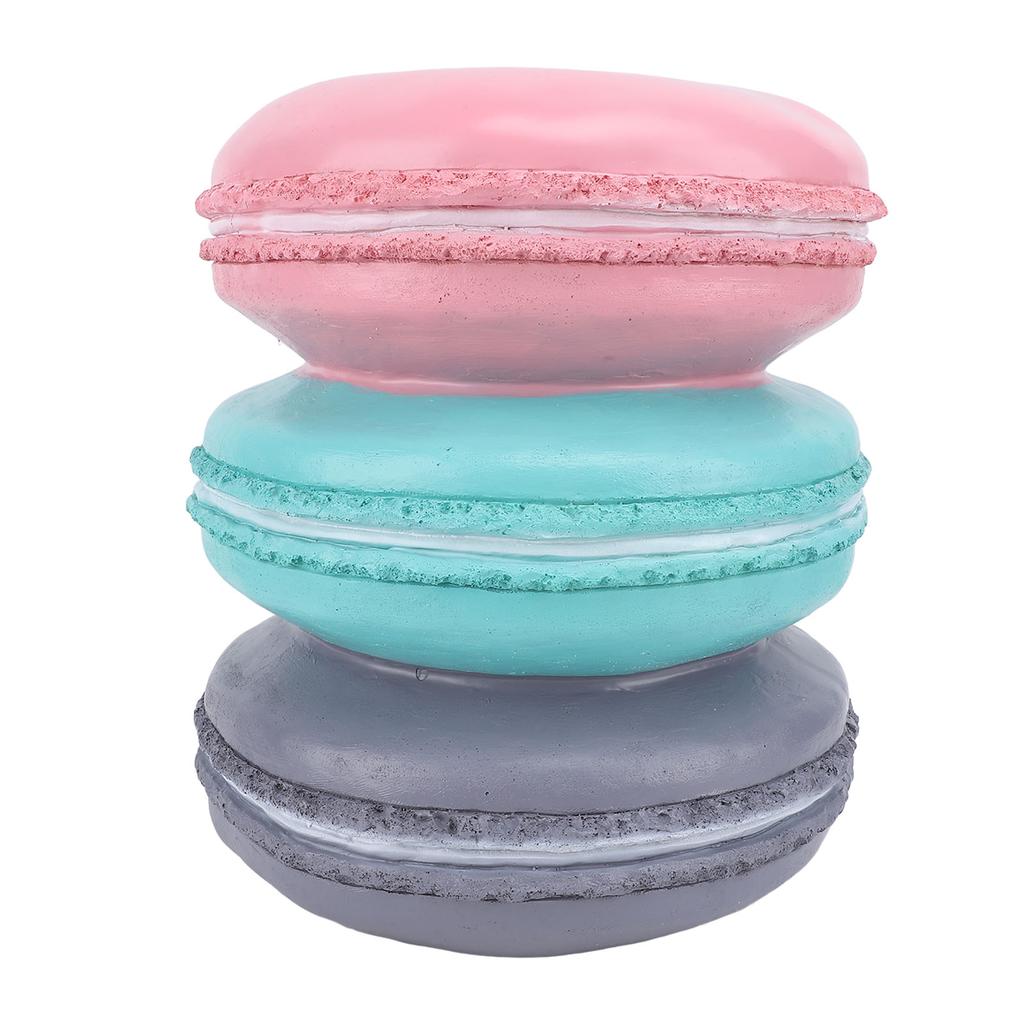 Scaun decorativ PP, confortabil, în formă de biscuiți, scaun pentru schimbarea pantofilor pentru hol de acasă