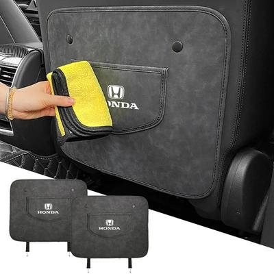 Car Seat-Back Protective Pads Waterproof Accessory For Civic Accord Crider City XRV CRV HRV Inspire Fit Odyssey Envix