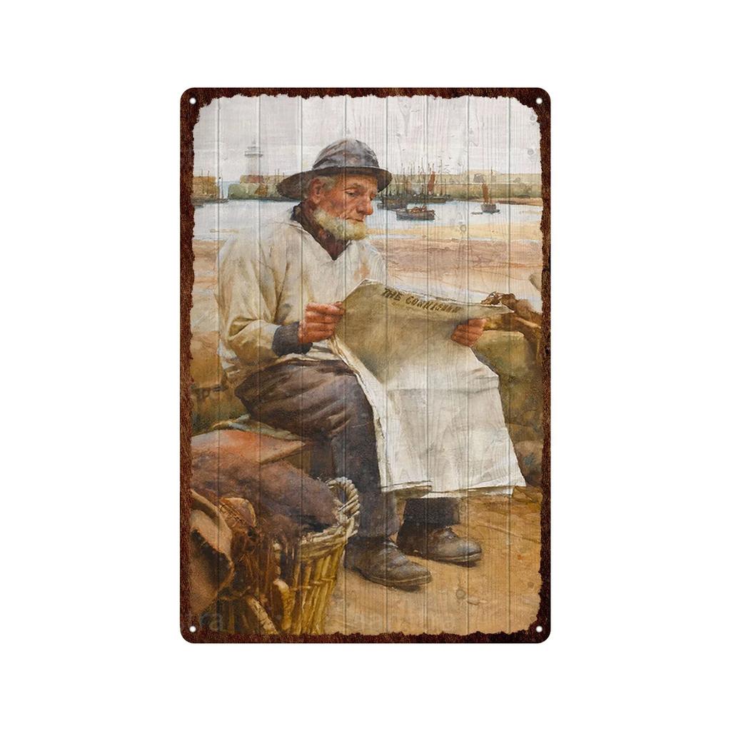 Vintage Posters Metal Plate Wall Decor Art Tin Signs Painting Shabby Plaque for Man Cave Bar Club Decoration Artwork