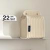 Striped Cotton Standing Tissue Dispenser Easy Cleaning Designs Space Saving Storage Solution for Countertops