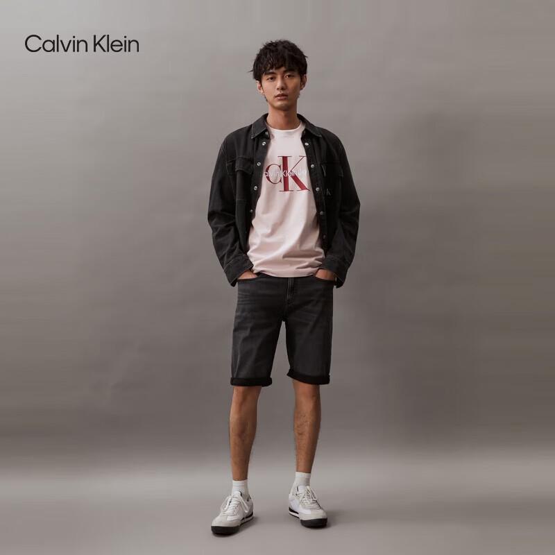 Calvin Klein Men's Rolled Hem Denim Shorts J325335