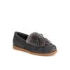 Women Semi Casual Natural Rubber Fur Loafer Arf516 Da70  2cm 
