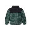 Vans Color Block Floral Print Down Jacket Men Outerwear Green VN0A5F75CX9
