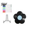 Flower Vinyl Record Supplies Set DIY Board Custom Diy Ornament with Craft Display Stand Design Personalized Birthday Anniversary Message