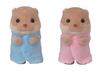 Epoch Sylvanian Families Doll [Otter Family] FS-32