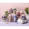 New 304 Stainless Steel Thermos Cup Labu Cloth Cartoon Pattern Portable Lily of the Valley Cup Girls High Value Straw