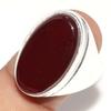 Man'S Carnelian Fine Finish 925 Silver Plated Ring US 9 Gift For Sister I8b95