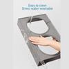 Elevated Dog Bowls Prevent Slip 3 Heights Adjustable Raised Dog Bowl with 2 Stainless Steel Dog