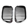 Upgrade Your Appearance with Front Kidney Grille for BMW For E39 1997 2003 Chrome Black 51137005837 51137005838