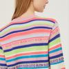  Benetton  Lettering Color Stripe Knit Bakp06411