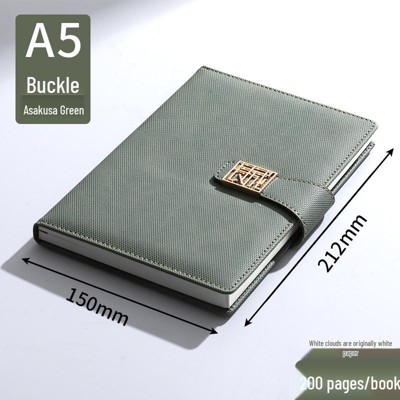 A5 Custom Logo Thickened Business Notebook Gift Set with Diary