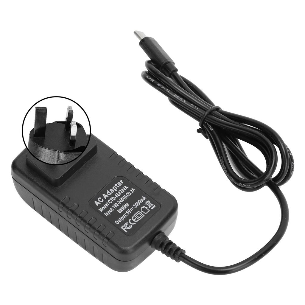 Power Supply for Raspberry Pi 4B 5V 3A Power Adapter TypeC Charger Computer Supplies