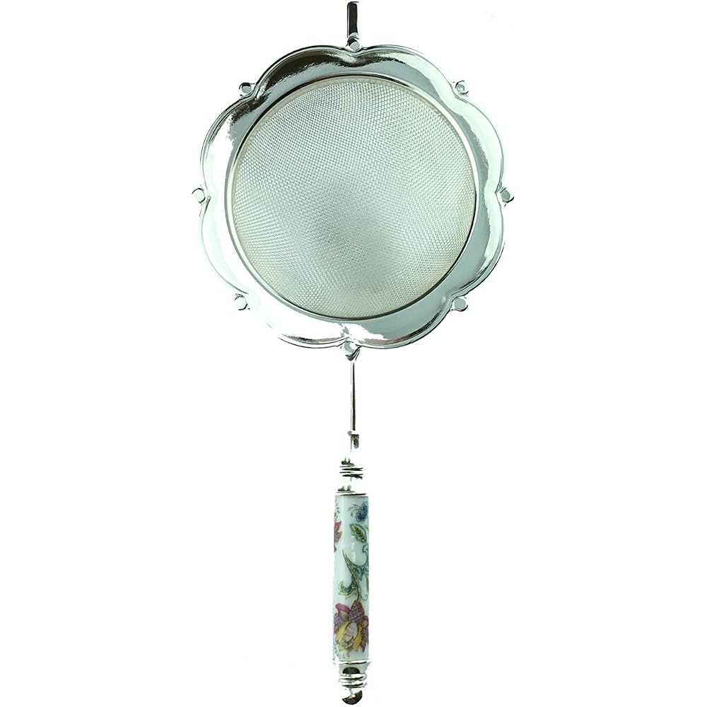 Minton Haddon Hall Tea Strainer Silver Finish Stainless Steel Kitchen Tool