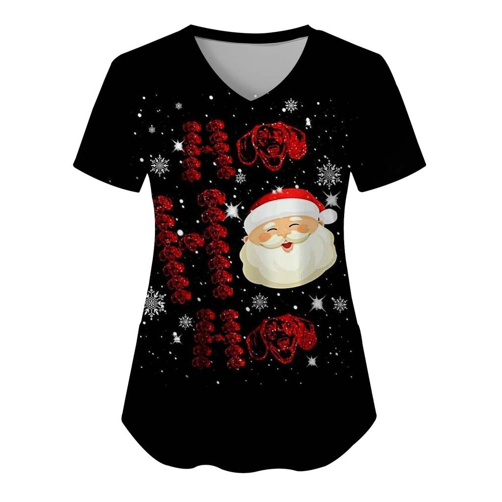 Oktoberfest Series 3D Printed Men'S T-Shirt Santa Hat Picture Casual Breathable Short-Sleeved Shirt