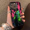 Anime Girl Mobile Phone Case for iPhone 17 16 15 14 13 12 11 X XR XS 8 7 Air Pro Max Plus Translucent Colorful Cover