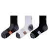6 Pairs Of Running Socks Towel Bottom Shock-Absorbing Midsole Sports Socks Men's Outdoor Breathable Running Socks