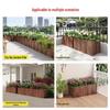 Manyuanhong Outdoor Anti-Corrosion Wooden Planter