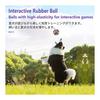 SCHITEC Dog Toy with Sound Ball [Set of 2] Chewing Toy, Stress Relief, Lack of Exercise, Durable Training Toy, Suitable for Large, Medium, and Small