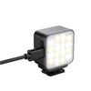 Portable Magnetic LED Video Light with 3 Color Temperatures (3000K, 4000K, 6000K), Rechargeable, Compatible with Action 6Celsius 