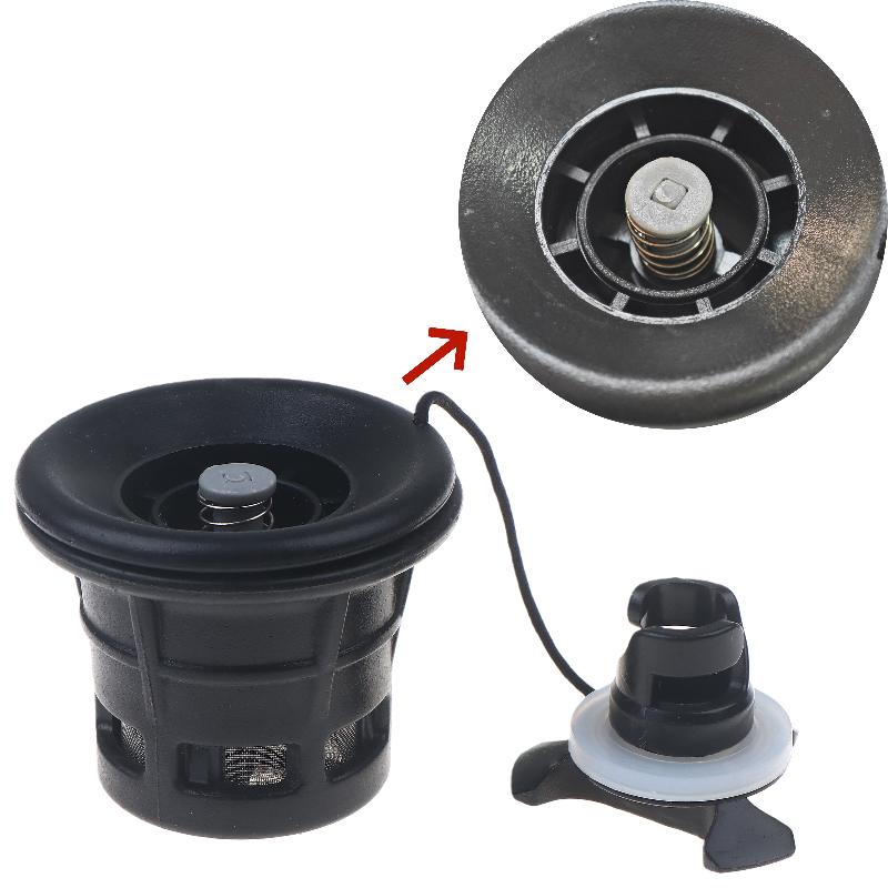 1 Stuks PVC Opblaasbare Gasplug Kajak Boot Luchtventiel Vervanging Voor Rubberen Bijboot Vlot Kano Opblaasbare Boot Klep