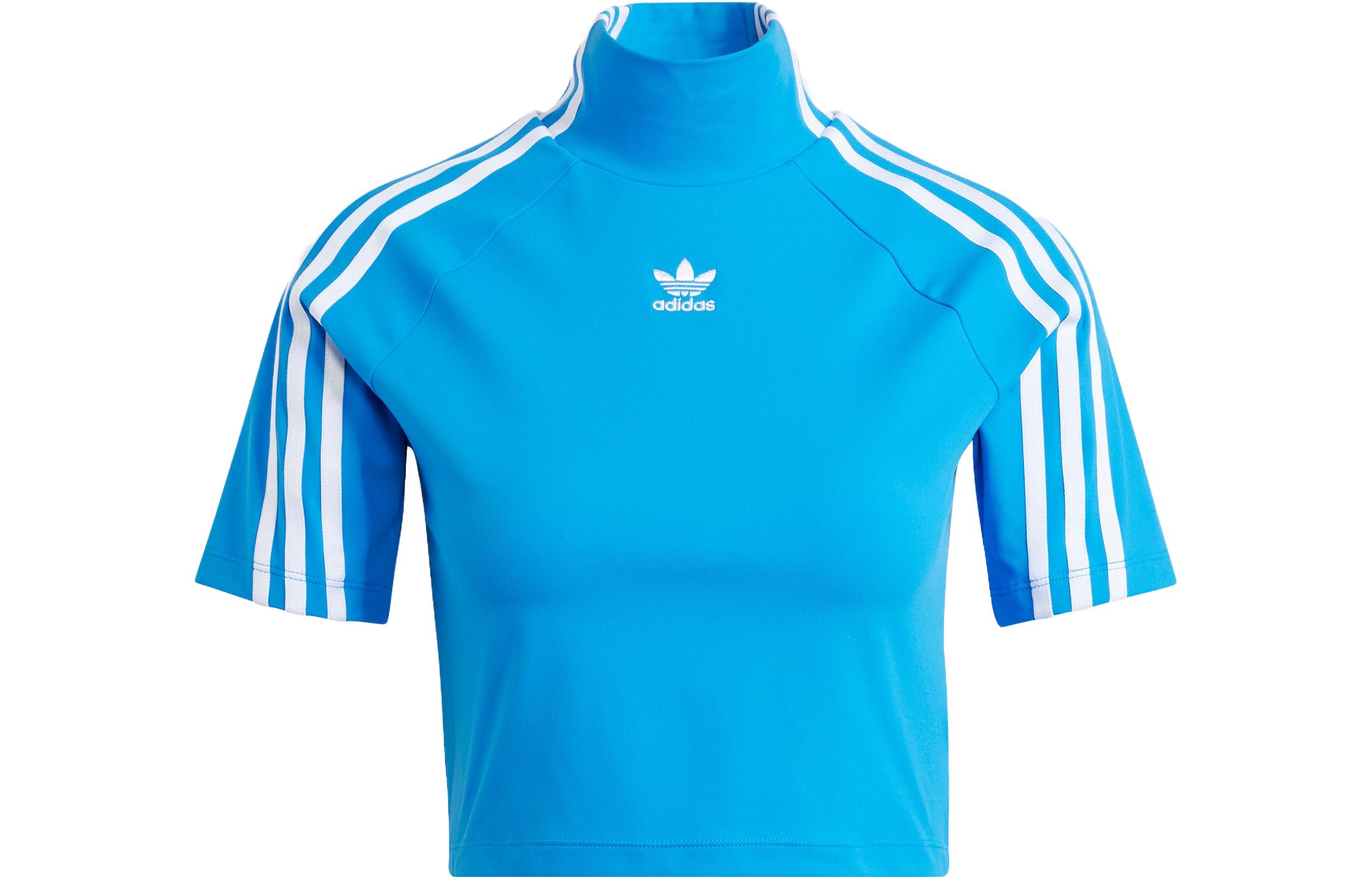 

Adidas Originals Raglan Sleeve T Shirt Women s Blue IV9321 L