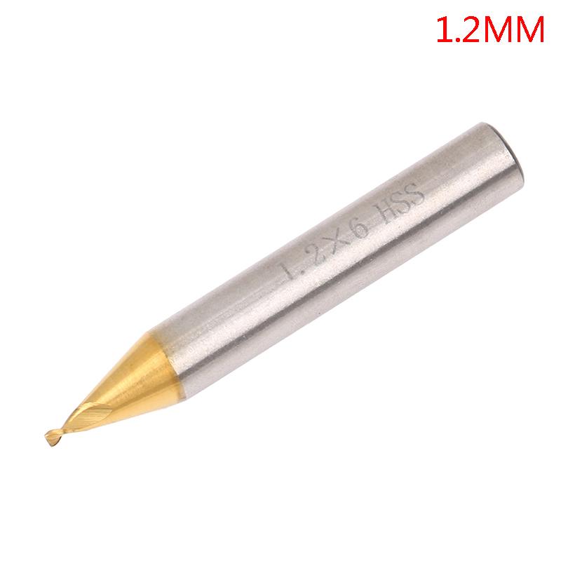

1 шт., 6 мм, хвостовик из быстрорежущей стали с титановым покрытием, вертикальные фрезы для ключей, часть станка для ключей 1.2MM