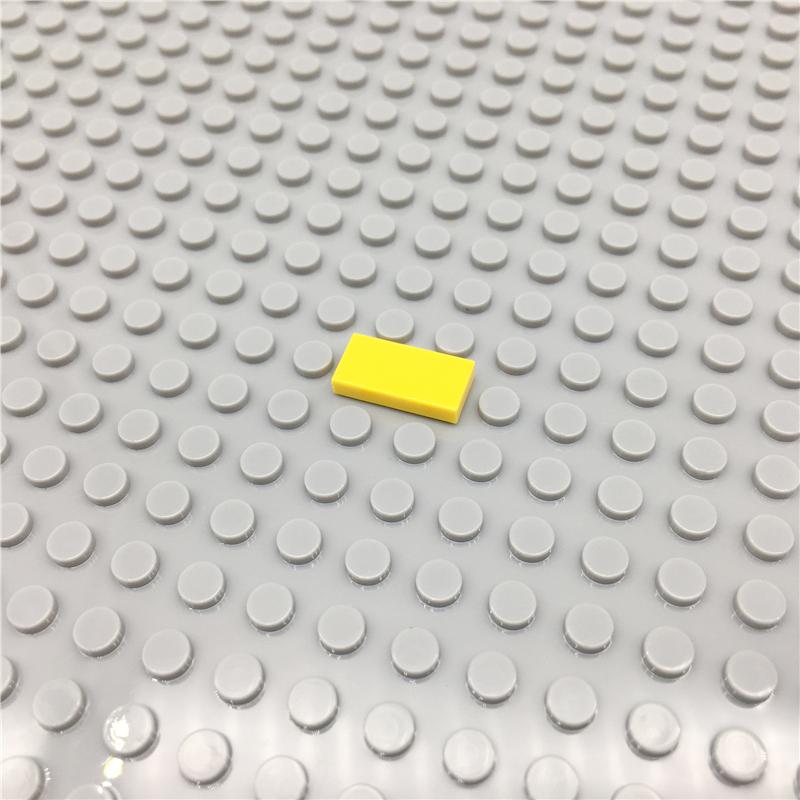 [Funbrick] 280PCS Tile DIY Building Blocks Thin Bricks Smooth 1x2 Educational Size Compatible With 3069 30070 Toys for Child