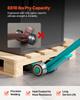 Prylever Bar, 4 T Weight Capacity, 1.4 M Carbon Steel Handle Lever Dolly, Pry Lever Bar with Wheels for Large Pallets, Heavy Items, Concrete Blocks,