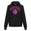 Diesel Mens Distorted Hoodie