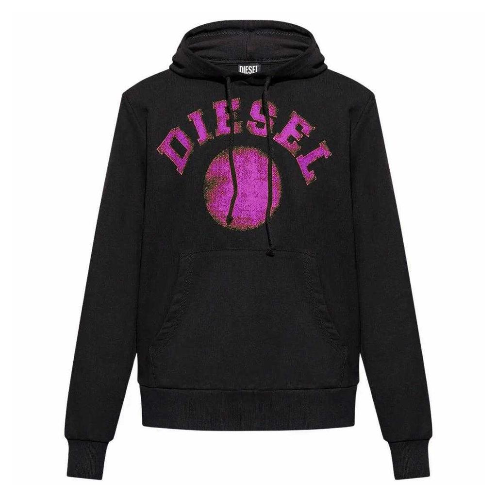 Diesel Mens Distorted Hoodie