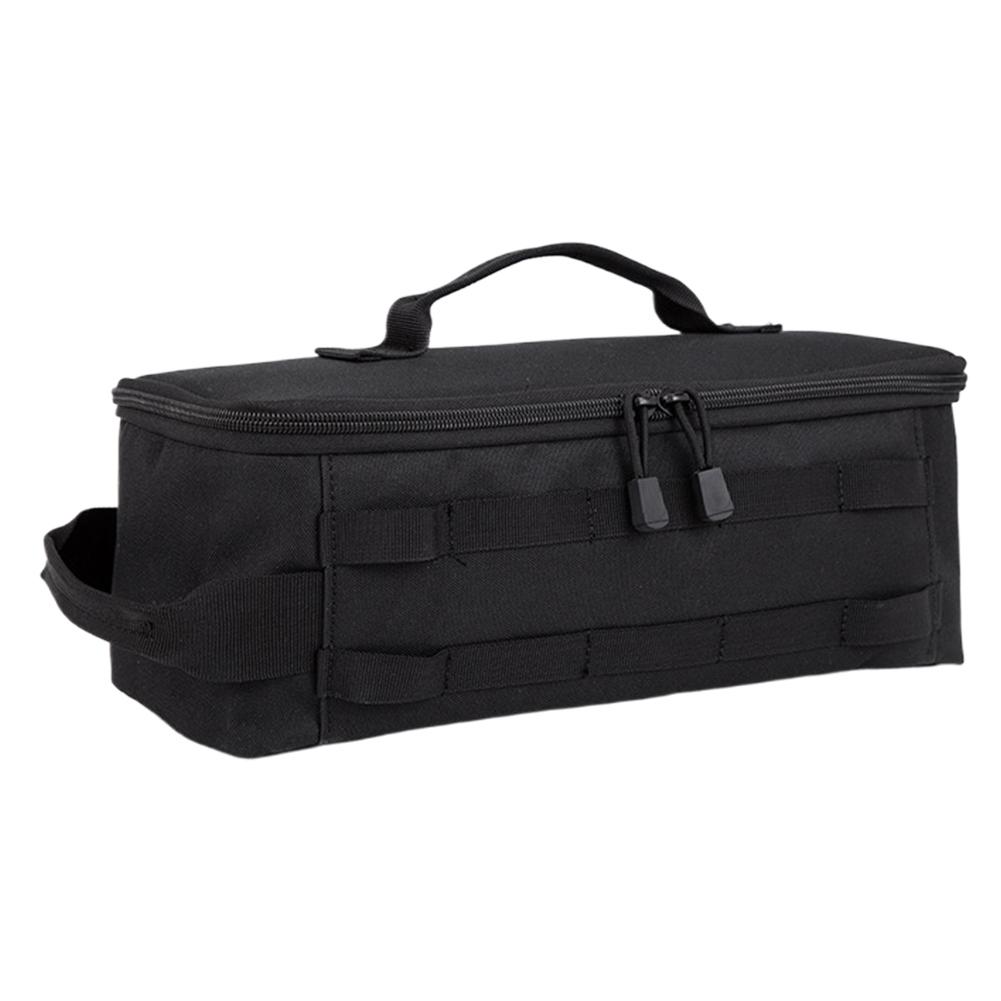 Camping Gas Tank Storage Bag Large Capacity Camping Storage Bag Travel Tableware Handbag Multifunctional Gas Canister Picnic Bag