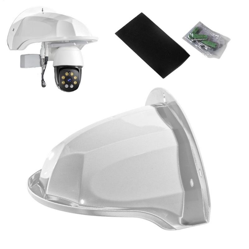 Security Camera Case for Outside Waterproof Protective Roof for Camera Outdoor Security Cameras Protective Roof for Cameras