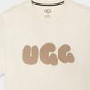 UGG Ss24 Letter Print Round Neck Casual Short Sleeve T-Shirt Men Tops Off-White 1156450-CRM
