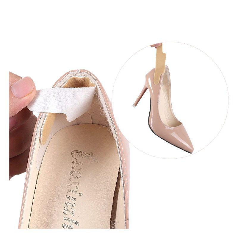 Invisible Anti-Slip Heel Stickers: Thin, Anti-Rub, Prevents Heel Slippage, Customizable for High Heels.